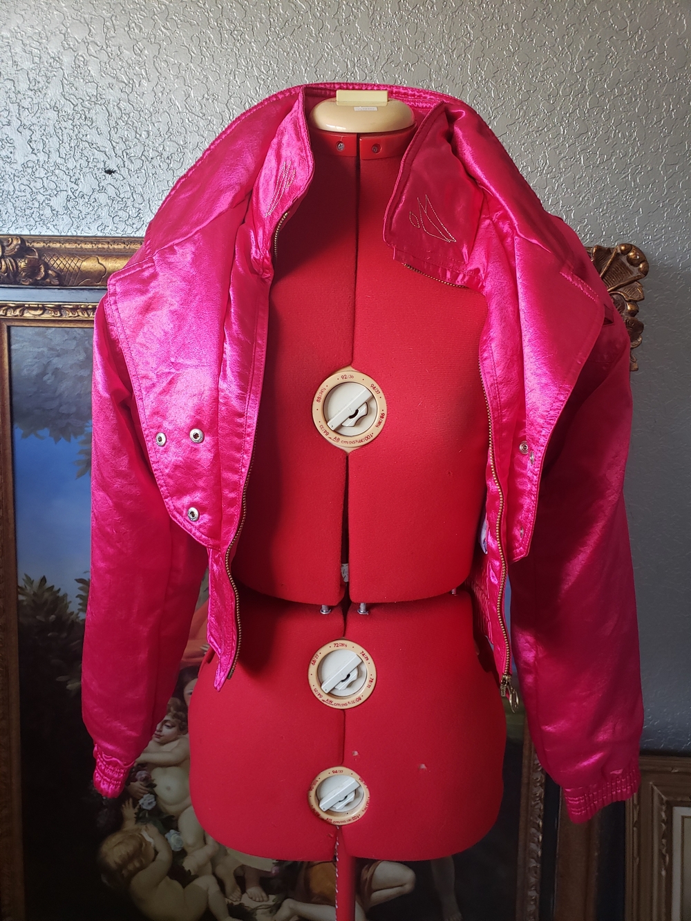 Goldwin Shiny Hot Pink Ski & Snow Jacket